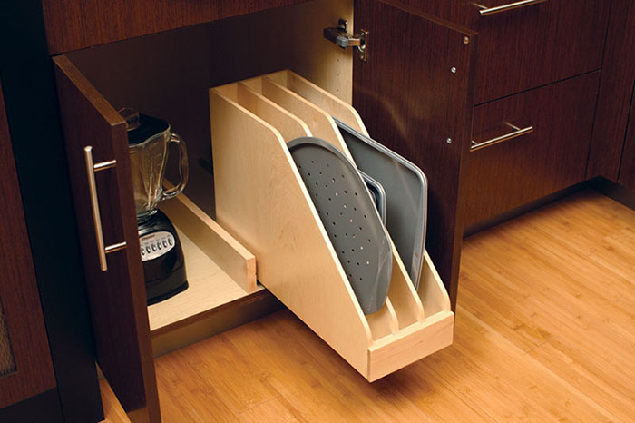 Dividers for Cookie Sheets and Serving Trays. Photo courtesy of Dura Supreme, Howard Lake, MN.