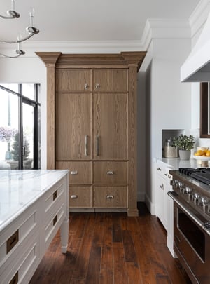 Dura Supreme Inset Doors in a custom larder