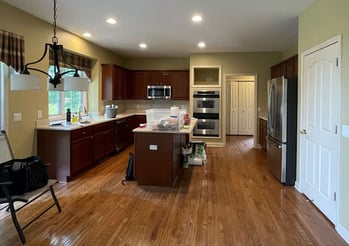 Kitchen prior to remodel