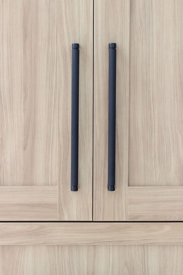 Inspira Cabinetry in textured melamine Peele finish