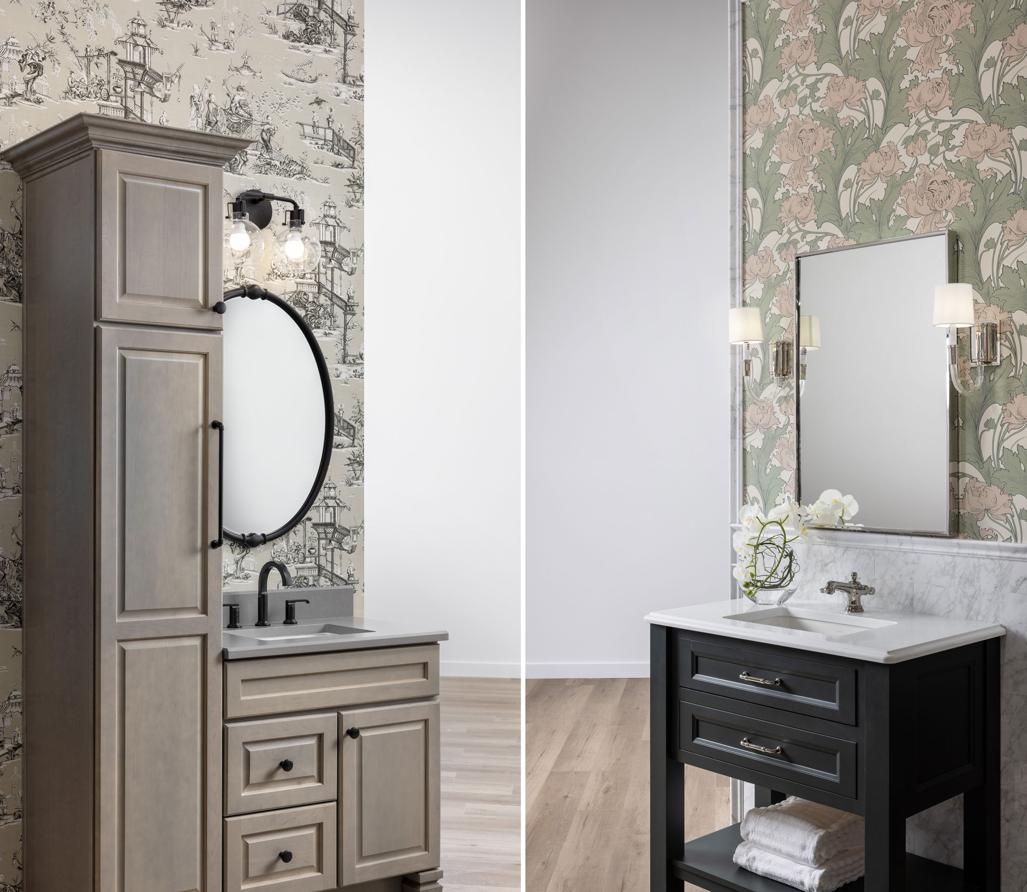 KSI Kitchen & Bath Northville Design Center vanity displays