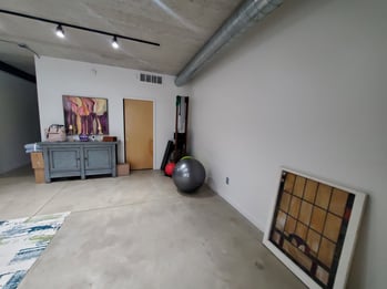 Mudroom area pre-remodel