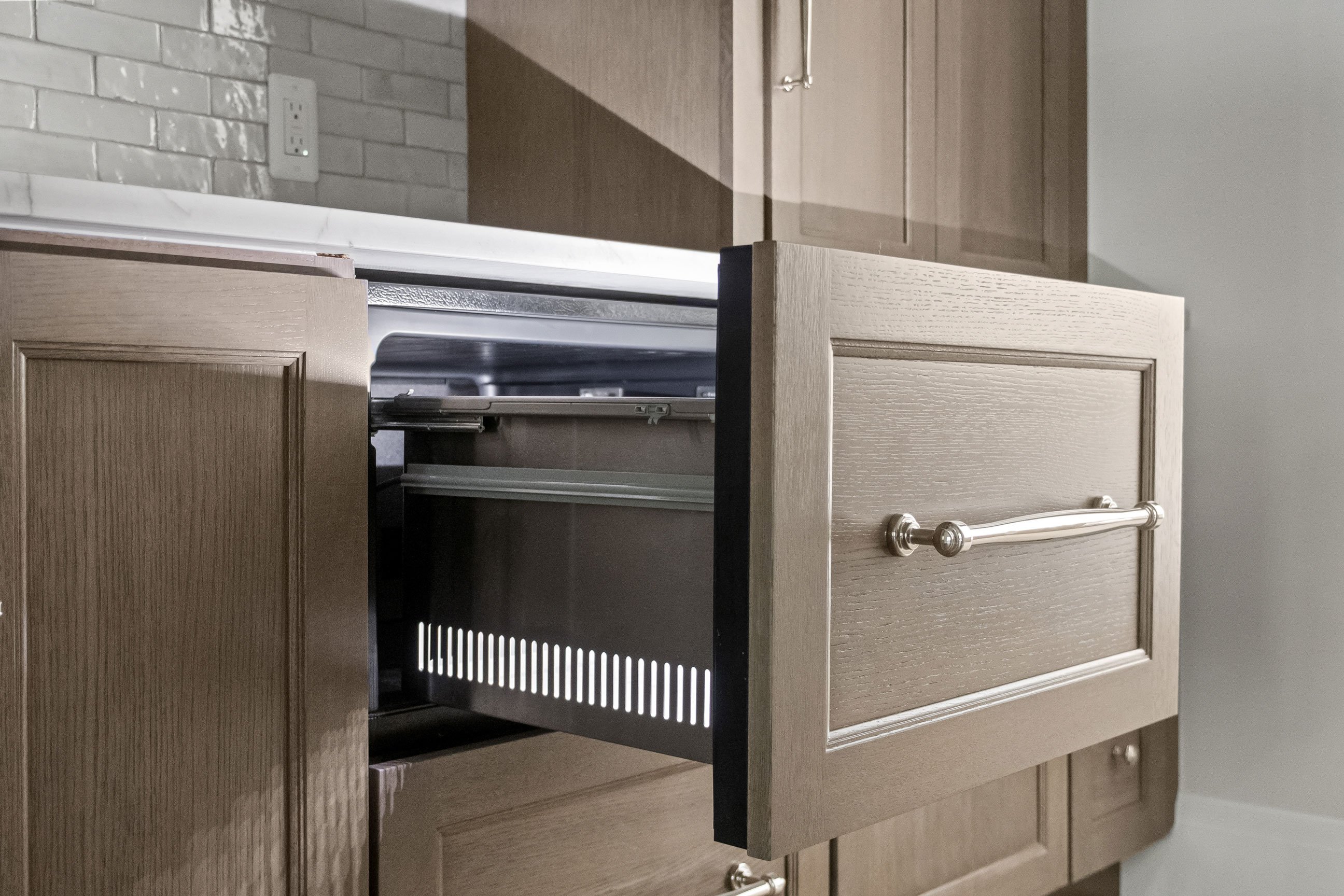 integrated hidden appliances