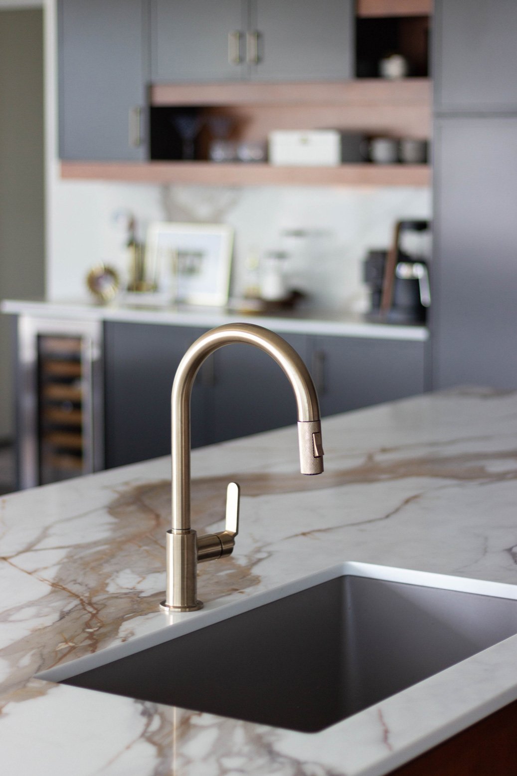 Detailed photo of faucet