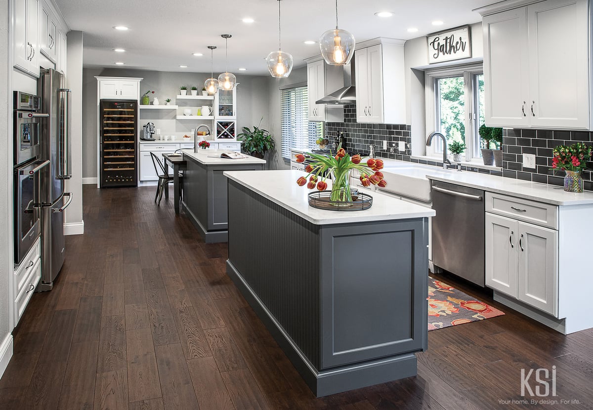 KSI Kitchen-Gray Kitchen-White Kitchen-Transitional_Kitchen