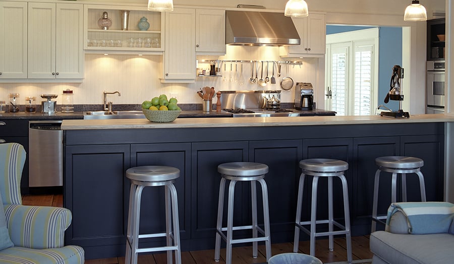 Navy and white Kitchen-300-175