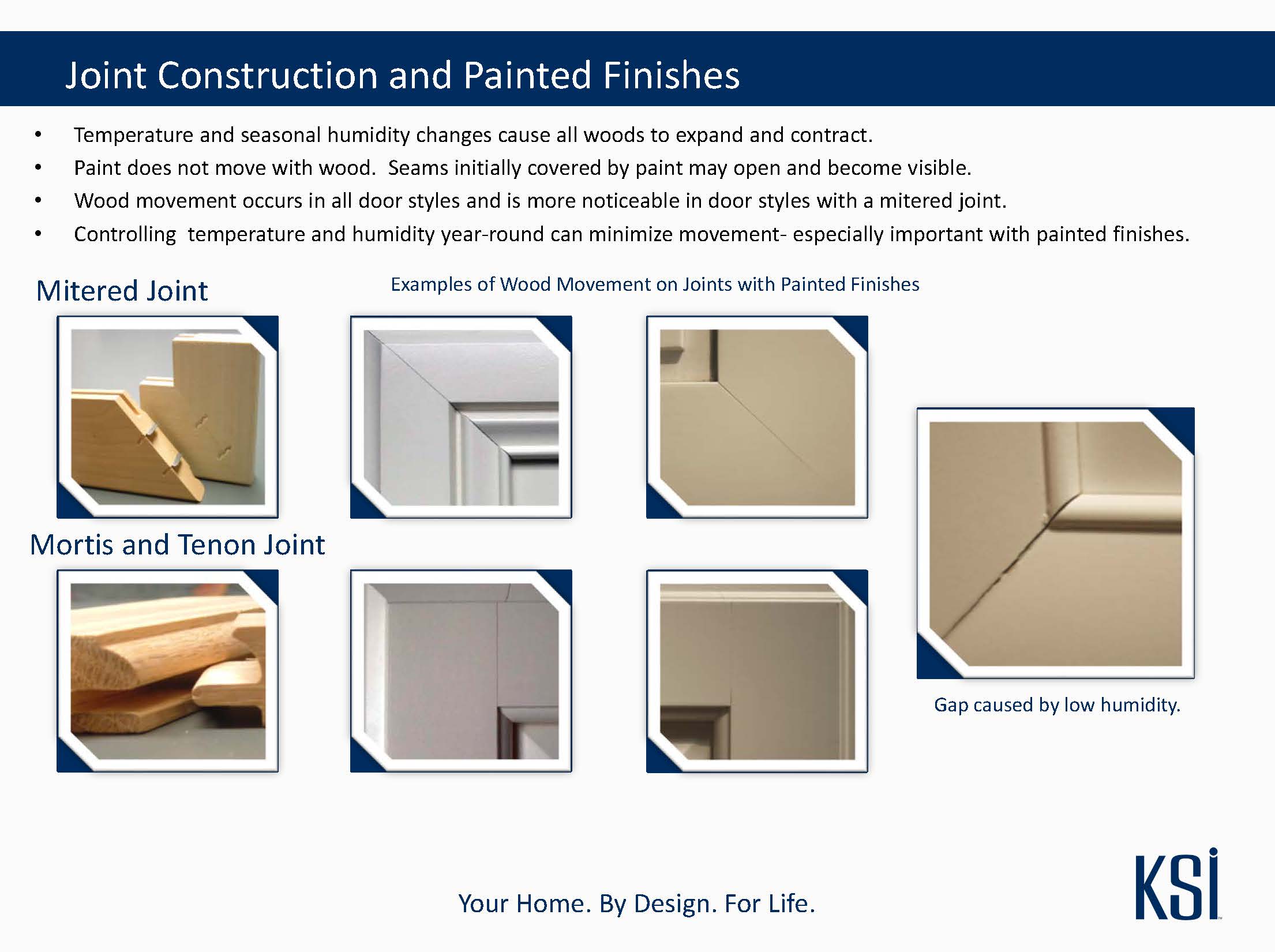 Cabinetry Joint Construction and Painted Finishes