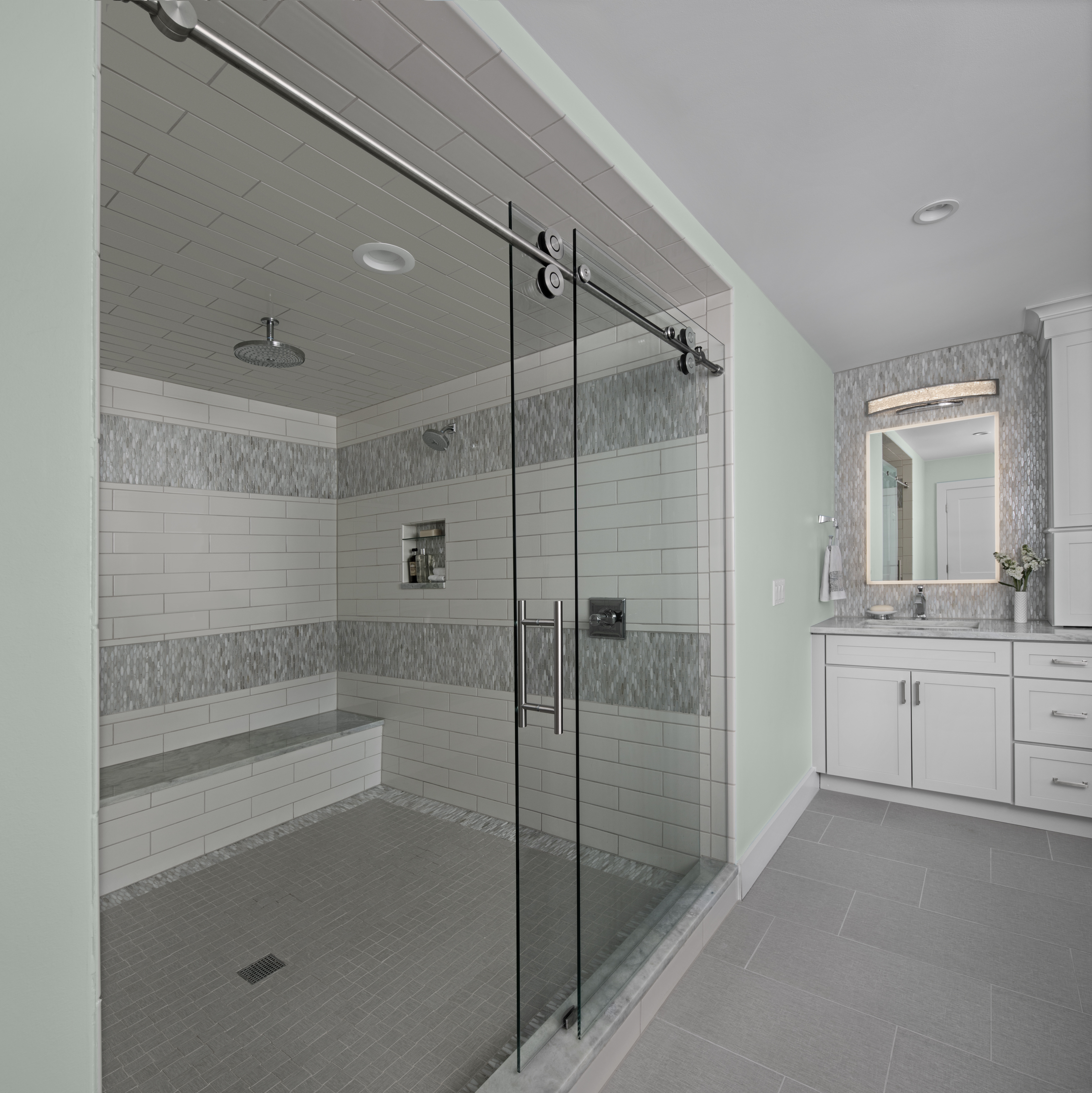 Transitional-Merillat-White-Masterbath_Shower