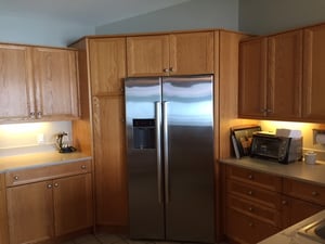 oak kitchen cabinets